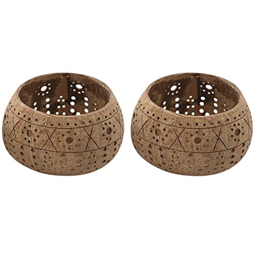 Agwuoetr Kerze Kokosnuss Schale,Kerzen Halter,Hand Gefertigter Kokosnuss Schalen Kerzen Halter für Teelicht Kleine SäUle,Aufbewahrungs Schale Agwuoetr Kerze Kokosnuss Schale,Kerzen Halter,Hand Gefertigter Kokosnuss Schalen Kerzen Halter für Teelicht Kleine SäUle,Aufbewahrungs Schale von Agwuoetr