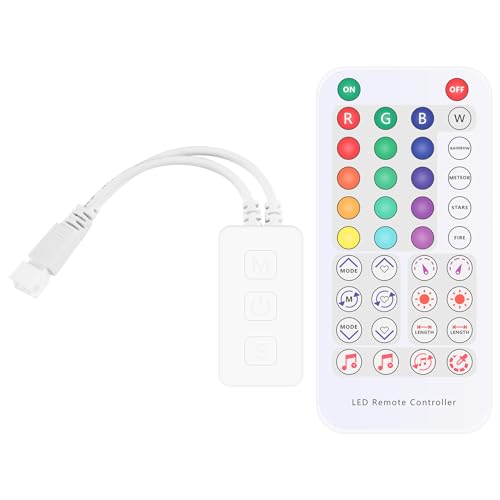 Agwuoetr RGB Smart Music Bluetooth Smart Controller SP611E für WS2812B SK6812 WS2811 Adressierbarer LED RGB Bandstreifen von Agwuoetr