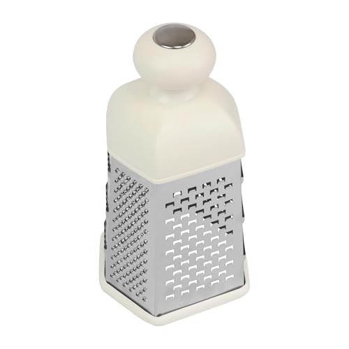 Küchenreibe mit 6 Seiten aus Edelstahl – Höhe 22 cm – Mehrzweckreibe für Käse, Gemüse, Zitrusfrüchte, mit rutschfestem Griff Küchenreibe mit 6 Seiten aus Edelstahl – Höhe 22 cm – Mehrzweckreibe für Käse, Gemüse, Zitrusfrüchte, mit rutschfestem Griff von Agyo