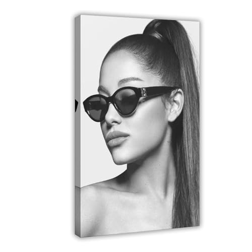 Ariana Grande Poster (4) Leinwand Poster Schlafzimmer Dekor Sport Landschaft Büro Zimmer Dekor Geschenk Rahmenstil 20 x 30 cm von AhCor