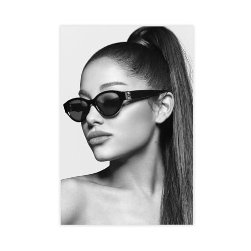 Ariana Grande Poster (4) Leinwand Poster Wandkunst Dekor Druck Bild Gemälde für Wohnzimmer Schlafzimmer Dekoration ungerahmt 40 x 60 cm von AhCor