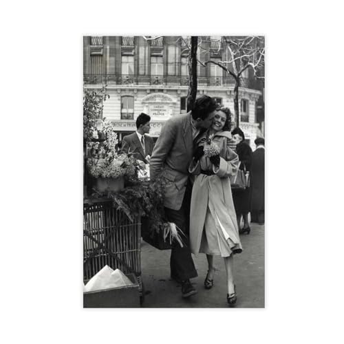 Robert Doisneau The Bouquet of Daffodils Paris 1950 Poster Leinwand Poster Wandkunst Dekor Druck Bild Gemälde für Wohnzimmer Schlafzimmer Dekoration ungerahmt 60 x 90 cm Robert Doisneau The Bouquet of Daffodils Paris 1950 Poster Leinwand Poster Wandkunst Dekor Druck Bild Gemälde für Wohnzimmer Schlafzimmer Dekoration ungerahmt 60 x 90 cm von AhCor