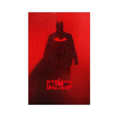 The Batman Poster (1) Leinwand-Poster, Wandkunst, Dekordruck, Bild, Gemälde für Wohnzimmer, Schlafzimmer, Dekoration, ungerahmt, 50 x 75 cm von AhCor