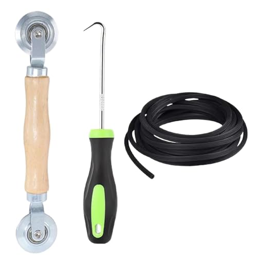 4 Stück Fliegengitter Reparatur Set, Kederband, 10m X 5mm, Fliegengitter Reparatur Klebeband, Fliegengitter Reparatur, Insektenschutz Für Fenster, Für Fliegengitter Insektenschutz Ersatzteil 4 Stück Fliegengitter Reparatur Set, Kederband, 10m X 5mm, Fliegengitter Reparatur Klebeband, Fliegengitter Reparatur, Insektenschutz Für Fenster, Für Fliegengitter Insektenschutz Ersatzteil von Ahaimy