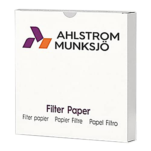 Ahlstrom 6170-4000 qualitatives Filterpapier, 40 cm Durchmesser, 35 Mikron, schneller Durchfluss, Güteklasse 617, 50 Stück von Ahlstrom