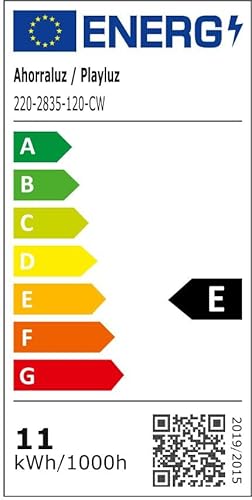 Energiespar-Streifen, 220 V, 2835, 120 LED/m, hohe Helligkeit, mit Schalter. Wasserdicht, Kaltweiß/Neutral/Warmweiß, wasserdicht IP67 Strip 13M Neutralweiß von Ahorraluz