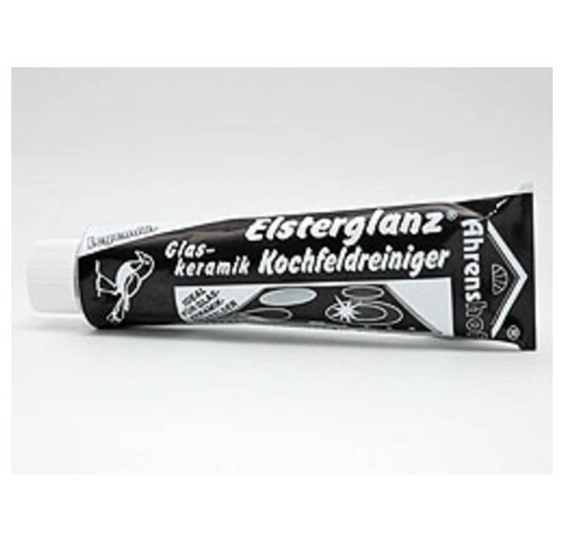 Ahrenshof Elsterglanz, Glas Keramik, Kochfeldreiniger 150ml in Tube Edelstahlreiniger (Tube, [1-St. Kochfeldreiniger Politur Putzmittel Pflegeprodukt Küchenreiniger Oberflächenreiniger) von Ahrenshof