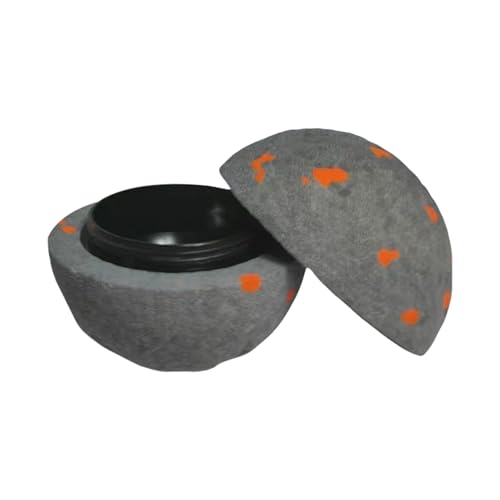 Ahuuen Automatischer Beweglicher Hundeball, Elektrisches Bewegungs- und Rollspielzeug für Hunde, Selbstauslösender Hüpfball Für Haustiere, USB Wiederaufladbares Spielzeug Für Garten Terrasse von Ahuuen