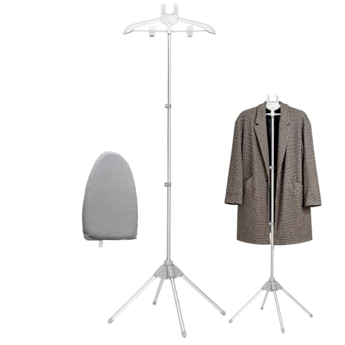 Ahuuen Dampfbügelständer | Dampfgestell für Kleidung - Klappbare Textilpflege Ausrüstung Platzsparend mit Bügelhandschuh für Wohnheim Hotel Badezimmer Haushalt Wäscheraum Schlafzimmer Ahuuen Dampfbügelständer | Dampfgestell für Kleidung - Klappbare Textilpflege Ausrüstung Platzsparend mit Bügelhandschuh für Wohnheim Hotel Badezimmer Haushalt Wäscheraum Schlafzimmer von Ahuuen