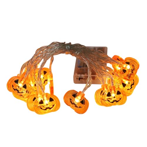 Ahuuen Halloween Kürbis Lichterkette - Geister-Kürbis ations Lichterkette - Batteriebetriebene Saison Für Garten Balkon Fensterbank Terrasse Außenbeleuchtung Gemütliche Atmosphäre Ahuuen Halloween Kürbis Lichterkette - Geister-Kürbis ations Lichterkette - Batteriebetriebene Saison Für Garten Balkon Fensterbank Terrasse Außenbeleuchtung Gemütliche Atmosphäre von Ahuuen
