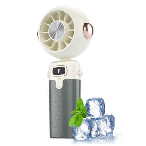 Ahuuen Handventilator - USB-Aufladbarer Handventilator Mit Kühlfunktion | Klappbares Design Leise Kühlung Für Reisen Outdoor Sommer Auto Camping Schreibtisch Ahuuen Handventilator - USB-Aufladbarer Handventilator Mit Kühlfunktion | Klappbares Design Leise Kühlung Für Reisen Outdoor Sommer Auto Camping Schreibtisch von Ahuuen