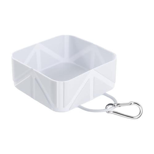 Ahuuen Hundetrinknapf Tragbar,Faltbarer Fressnapf Haustier | 500ml Transportierbarer Napf Für Hunde Katzen Kaninchen Boot Auto Outdoor Aktivitäten Wandern Camping Reisen von Ahuuen