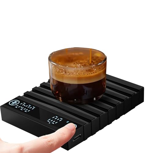 Ahuuen Kaffee Waage,2Kg/0.1G Wiederaufladbare Kleine Kaffeewaage | Timer Messgerät Für Reisen Heimbrauen Arbeitsplatz Backen Camping Küche Täglich Ahuuen Kaffee Waage,2Kg/0.1G Wiederaufladbare Kleine Kaffeewaage | Timer Messgerät Für Reisen Heimbrauen Arbeitsplatz Backen Camping Küche Täglich von Ahuuen