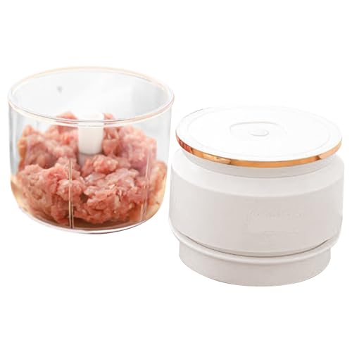 Ahuuen Mini Food Chopper Elektrisch - USB Wiederaufladbarer Zwiebelzerkleinerer | Multifunktionaler Zerkleinerer Für Babykost Bakerei Restaurant Party Salatzubereitung Camping - Für Haushalt Küche Ahuuen Mini Food Chopper Elektrisch - USB Wiederaufladbarer Zwiebelzerkleinerer | Multifunktionaler Zerkleinerer Für Babykost Bakerei Restaurant Party Salatzubereitung Camping - Für Haushalt Küche von Ahuuen