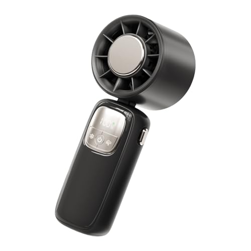 Ahuuen Persönlicher Ventilator, Persönlicher Taschenventilator, Stufenlos Regelbar Mit LED-Anzeige Faltbares Design Für Arbeit Alltag Pendeln Reisen Camping Wandern Einkaufen Ahuuen Persönlicher Ventilator, Persönlicher Taschenventilator, Stufenlos Regelbar Mit LED-Anzeige Faltbares Design Für Arbeit Alltag Pendeln Reisen Camping Wandern Einkaufen von Ahuuen