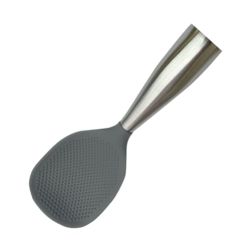 Ahuuen Reis Löffel Paddel | Stehende Silikon Reiskocher Schaufel Spatel - Küchenhelfer Tragbarer Löffel Für Haushalt Restaurant Theke | Aufbewahrung Haushalt Camping Gewerblich Nutzung Ahuuen Reis Löffel Paddel | Stehende Silikon Reiskocher Schaufel Spatel - Küchenhelfer Tragbarer Löffel Für Haushalt Restaurant Theke | Aufbewahrung Haushalt Camping Gewerblich Nutzung von Ahuuen