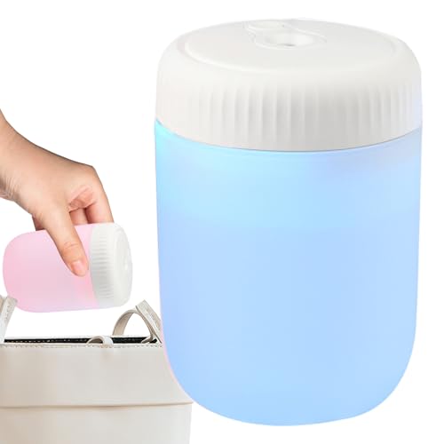 Ahuuen Reise Luftbefeuchter - USB Tragbarer Luftbefeuchter Mit Nachtlicht | Auto Innenraum, Nachttisch, Kinderzimmer, Büro Für Erwachsene Und Kinder Ahuuen Reise Luftbefeuchter - USB Tragbarer Luftbefeuchter Mit Nachtlicht | Auto Innenraum, Nachttisch, Kinderzimmer, Büro Für Erwachsene Und Kinder von Ahuuen