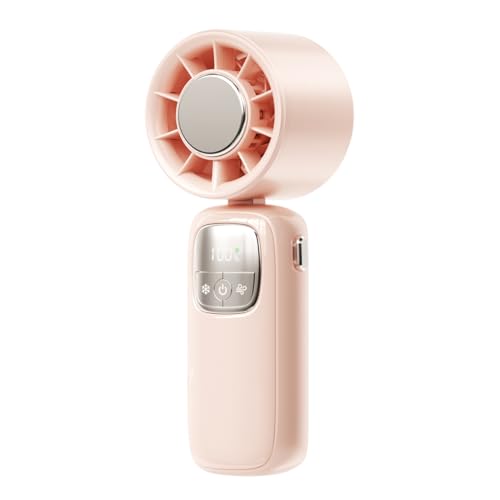 Ahuuen Tragbarer Ventilator, Kompakter Tragbarer Ventilator, Stufenlos Regelbar Mit LED-Anzeige Faltbares Design Für Arbeit Alltag Pendeln Reisen Camping Wandern Einkaufen Ahuuen Tragbarer Ventilator, Kompakter Tragbarer Ventilator, Stufenlos Regelbar Mit LED-Anzeige Faltbares Design Für Arbeit Alltag Pendeln Reisen Camping Wandern Einkaufen von Ahuuen