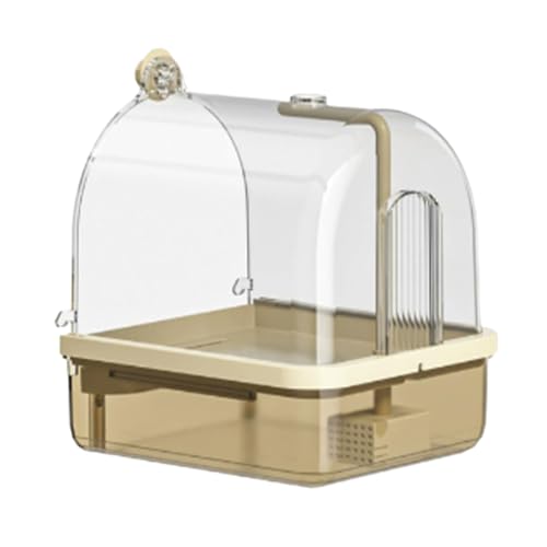 Ahuuen Vogelbad Käfig - Automatische Badeeinrichtung - Stand mit 2 Duschfunktionen Knabbersicheres Automatisches Bad Sitzstange Für Innen & Außen Ahuuen Vogelbad Käfig - Automatische Badeeinrichtung - Stand mit 2 Duschfunktionen Knabbersicheres Automatisches Bad Sitzstange Für Innen & Außen von Ahuuen