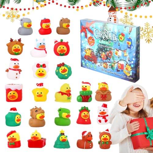 Ahuuen Weihnachtskalender Adventskalender,Enten Weihnachts Countdown Kalender Für Kinder - 24 Tage Sammelfiguren Für Kinder Familie Geburtstagsfeier Ahuuen Weihnachtskalender Adventskalender,Enten Weihnachts Countdown Kalender Für Kinder - 24 Tage Sammelfiguren Für Kinder Familie Geburtstagsfeier von Ahuuen