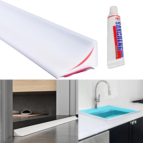 Schwallschutzleiste Dusche Selbstklebend Wasserstopper Dusche Gummilippe für DuscheGummilippe Duschtür Schwallschutz Duschdichtung Duschlippe für Nass- und Trocken-Trennung,Weiß 1m Schwallschutzleiste Dusche Selbstklebend Wasserstopper Dusche Gummilippe für DuscheGummilippe Duschtür Schwallschutz Duschdichtung Duschlippe für Nass- und Trocken-Trennung,Weiß 1m von AiDeHuaKeJi