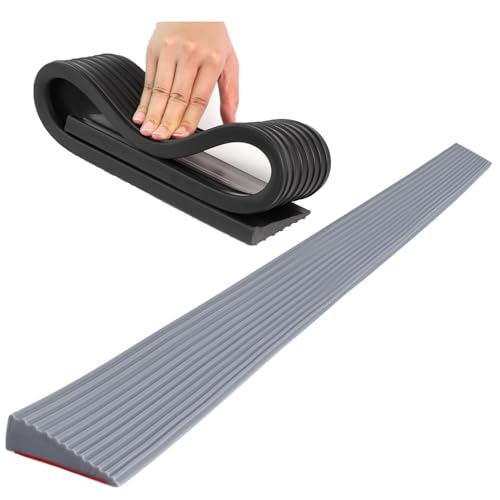 TüRschwellenrampe Saugroboter Rampe,Rampe Saugroboter,Bordsteinrampe Gummi,Rollstuhlrampe Klappbar,Staubsauger Roboter Rampe,üBergangsprofil Selbstklebend,TüRschwellen Leiste (Grey 100×5×1cm TüRschwellenrampe Saugroboter Rampe,Rampe Saugroboter,Bordsteinrampe Gummi,Rollstuhlrampe Klappbar,Staubsauger Roboter Rampe,üBergangsprofil Selbstklebend,TüRschwellen Leiste (Grey 100×5×1cm von AiDeHuaKeJi