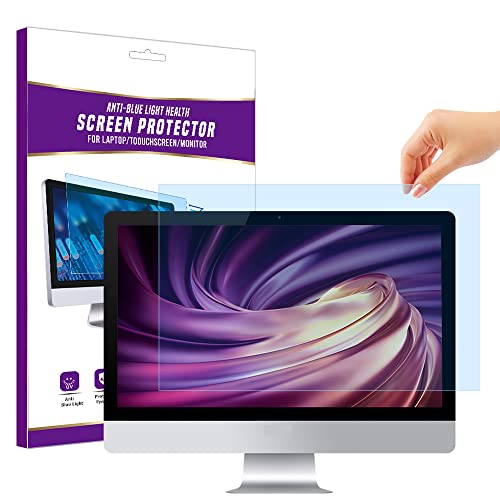 AiMok Abnehmbar 23.8 Zoll Premium Anti Blaulichtfilter, Blendschutzfolie Augenschutz Displayschutzfolie, Anti Bluelight Screen Protector für Computermonitore (23.8" Zoll 16:9) von AiMok