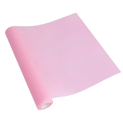 AiQInu 5M Tischläufer Rosa, Tischdeko für Geburtstage, Dekoratives Tischläufer Modern, Table Runner Tischband von AiQInu