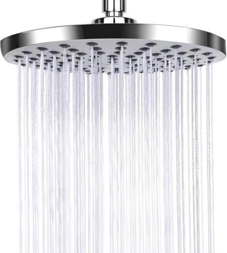 AiQInu 9.6 Zoll Runder Duschkopf Regendusche,Verstellbarer Kopfbrause Wassersparend mit Anti-Kalk-Düsen,Wasserfall-Duschkopf aus Edelstahl,Durchmesser 24.5cm AiQInu 9.6 Zoll Runder Duschkopf Regendusche,Verstellbarer Kopfbrause Wassersparend mit Anti-Kalk-Düsen,Wasserfall-Duschkopf aus Edelstahl,Durchmesser 24.5cm von AiQInu