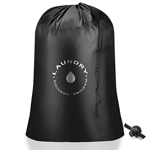 AiQInu Wäschesäcke Wäschesack mit Kordelverschluss，Faltbarer Wäschesack für Schlafsaal und Reisen Wäscheraum, 60 x 85cm von AiQInu