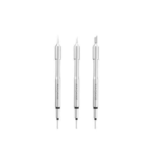 Aixun C210 C245 C115 Lötkolbenspitzen T12 Station Griff für JBC T210 T245 T115 Original Sugon T26 T26D bleifrei T3A T3B Kit (AIXUN Standard C245 3 Stück) von AiXun
