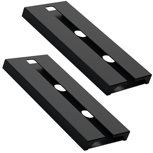 Aiareozy 2 Stück Schwarz Umgekehrter Weinglashalter, Hängend, Gläserhalter, Weinglas Halterung, Unter Dem Schrank, Gläser Aufbewahrung, Kunststoff, Klein, Schwarz, Für Küche, Bar, Restaurant von Aiareozy