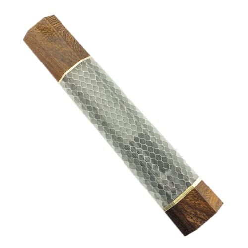 Aibote Bienenwabe Resin Messergriff Wüsteneisenholz im japanischen Stil achteckige Griffe Material Messerherstellungswerkzeug für Küchenchef Fischfiletmesser Outdoormesser (7) von Aibote