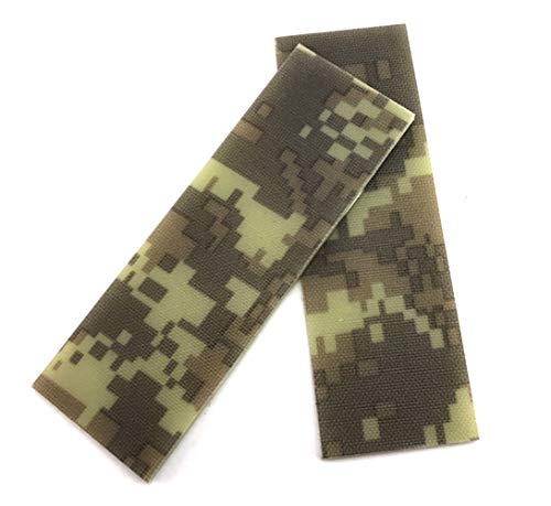 Aibote G10 Glasfasermesser Griffmaterial, 4.72"X1.57"X0.12" 2er-Set G-10 Plattenwaagen Messer Benutzerdefinierte DIY-Werkzeuge für die Messerherstellung Leere Klingen (Tarnung) von Aibote