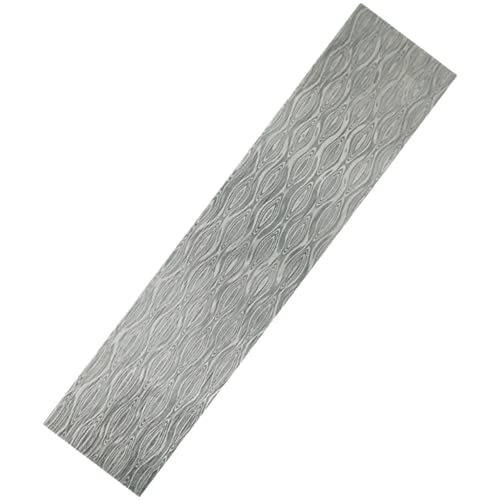 Aibote Handgefertigt VG10 Damaskus Edelstahl Bar für Messer Blanke Klinge Sch muckherstellung Besteckherstellung und für andere Herstellungszwecke (Nebula,160x30x3mm) von Aibote