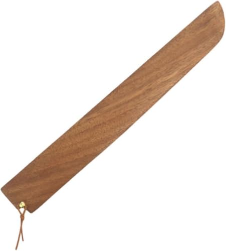Aibote Handgemachte Natürliche Schwarze Walnuss Holz Japanische Sakimaru Messer Scheide Hölzerne Abdeckung mit Messing Pin Kochmesser Fall Halter Beschützer (Sakimaru 330MM) von Aibote