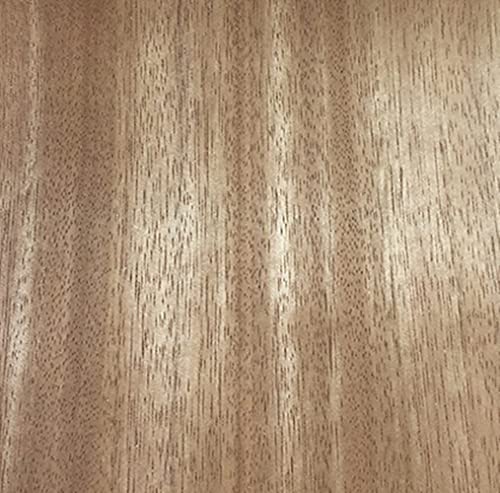 Aibote Natürliches Terminalia Catappa Holzfurnier, Restaurierungsblätter, Holzaufkleber, DIY-Material, (Gesamtgröße: 27,9 x 254 cm)für Lautsprecher, Vitrinen, Schränke, Tischregale, Küchenmöbel von Aibote