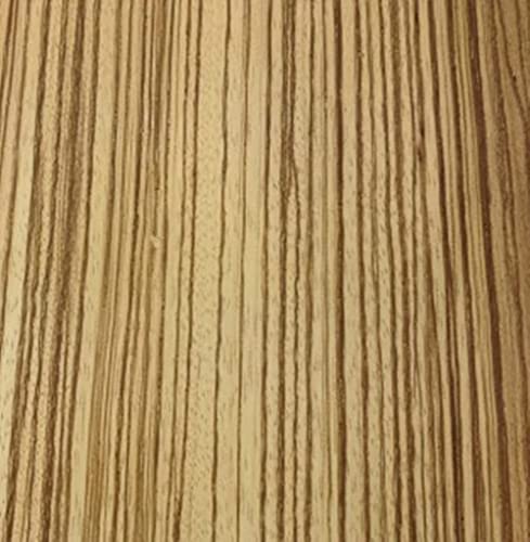 Aibote Natürliches Zebraholz-Furnier-Restaurierungsblätter (Gesamtgröße: 15 x 250 cm), Holzaufkleber für Lautsprecher, Vitrinen, Schränke, Tischregale, Küchenmöbel (Riftschnitt) von Aibote