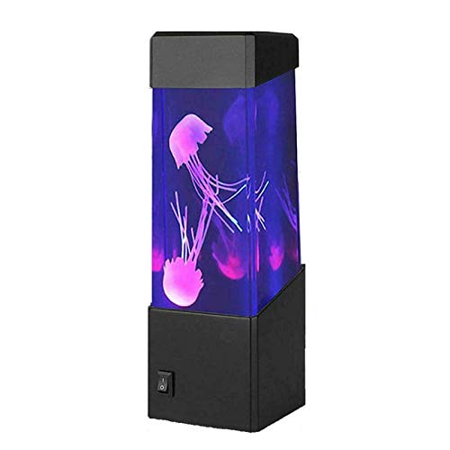 Aibyks Fantasy-Quallen-Dekor - USB-betriebene Nachtlichter für Aquarien | Jellyfish Tank Nachtlicht, sensorische LED-Schreibtischlampe Quallen-Aquarium-Lampe von Aibyks