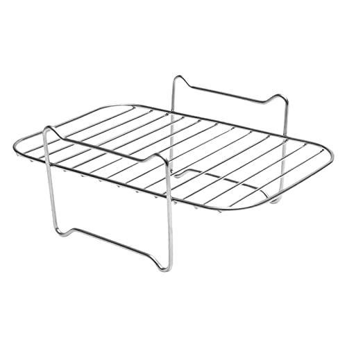 Air Fryer Double Layer Rack Airfryer Basket Tray Air Fryer Zubehör Fit Air Fryer Suppentopf Schnellkochtopf, aus Edelstahl von Aibyks