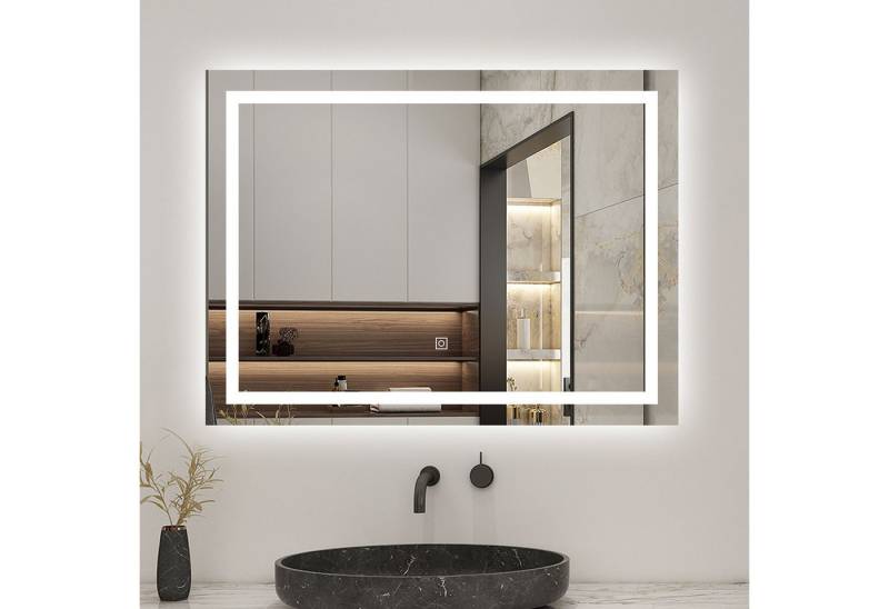Aica Sanitär Badspiegel 50-160 cm Touch LED Spiegel Badspiegel Beleuchtung Badezimmerspiegel von Aica Sanitär