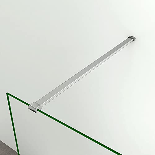 Aica Sanitär Stabilisierungsstange 90cm Stabilisator für 8mm Walk in Glas von Aica Sanitär