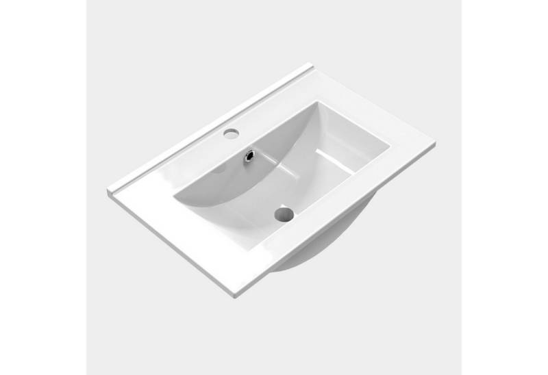 Aica Sanitär Waschbecken Aufsatzwaschbecken Einbauwaschbecken Keramik mineralguss eingelegt von Aica Sanitär