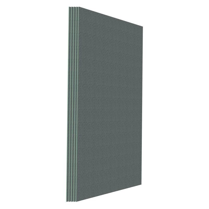 AICA 1250x600x6mm Bauplatte XPS 5er-Pack Fliesenplatte Hartschaum Verrottungsbeständiger Dämmplatte Ausgleichplatte von Aica