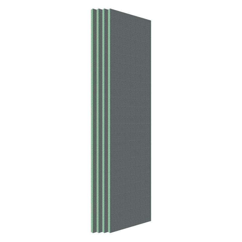 AICA 2500x600x40mm Bauplatte XPS 4er-Pack Fliesenplatte Hartschaum Verrottungsbeständiger Dämmplatte Ausgleichplatte von Aica