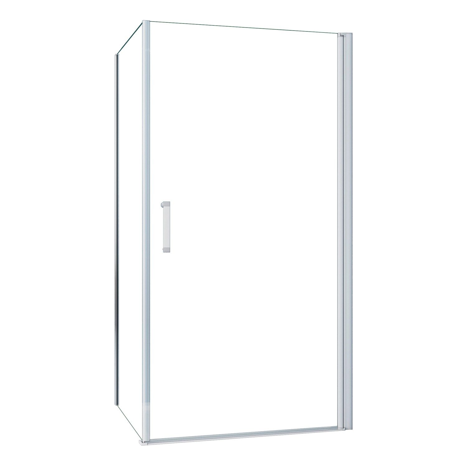AICA Alu Silber Matt Pendeltür Duschtür 80x70cm x H.195cm Eckig Duschkabine Eckeinstieg 5mm ESG AICA Alu Silber Matt Pendeltür Duschtür 80x70cm x H.195cm Eckig Duschkabine Eckeinstieg 5mm ESG von Aica