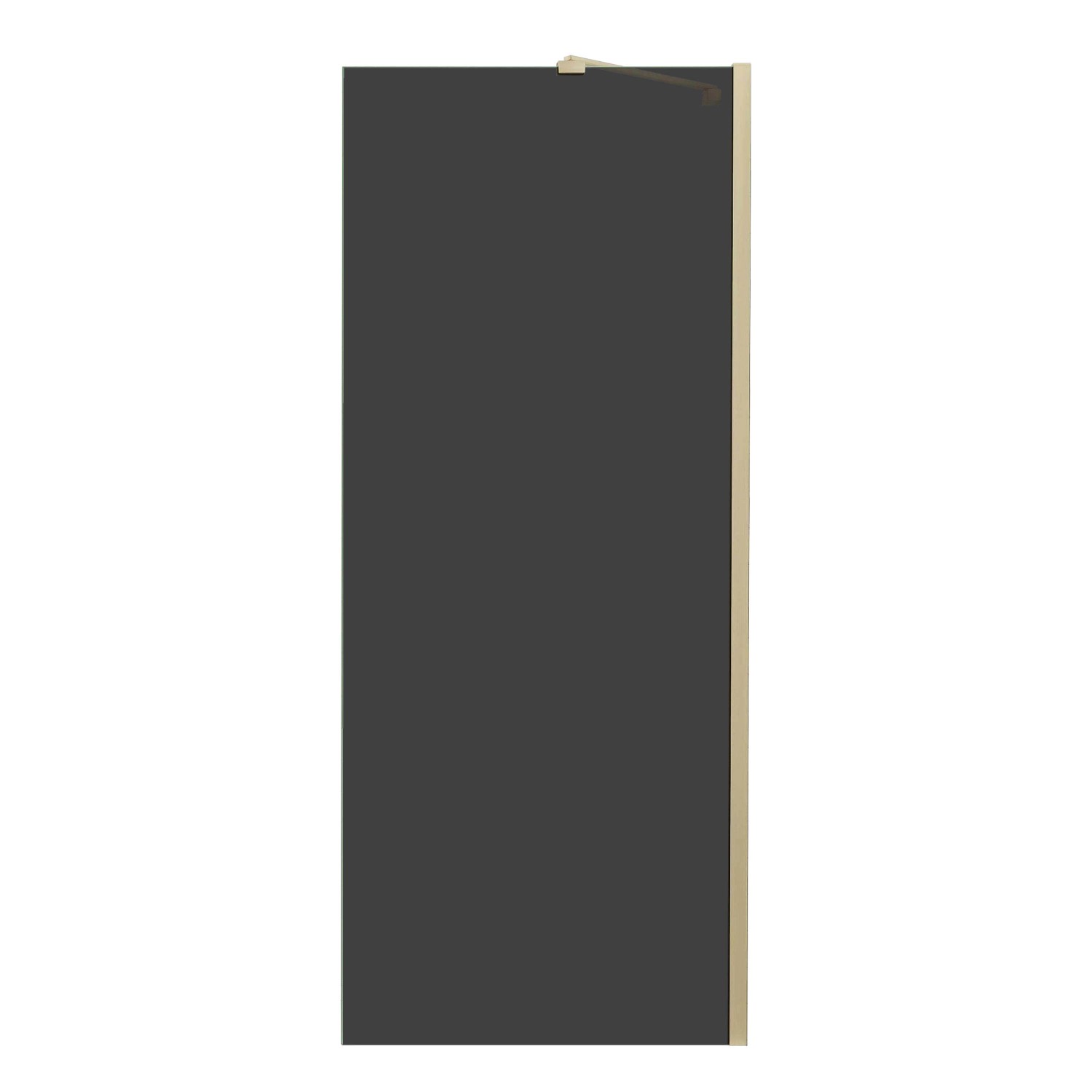 AICA Goldrahmen Walk In Duschtrennwand B.110cm x H.200cm Duschwand mit Glasschutzfolie 8mm NANO-Glas mit Gold Stabilisator GT070 AICA Goldrahmen Walk In Duschtrennwand B.110cm x H.200cm Duschwand mit Glasschutzfolie 8mm NANO-Glas mit Gold Stabilisator GT070 von Aica