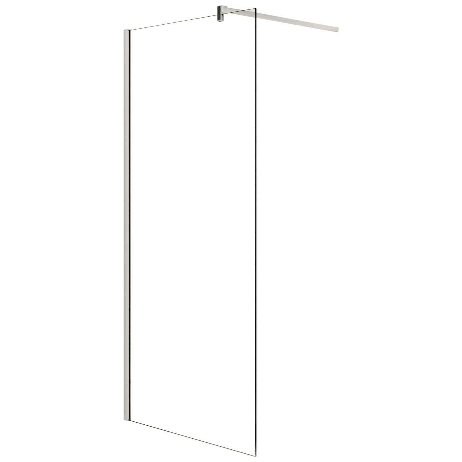 AICA Walk In Duschkabine B.40 x H.200cm Duschwand mit Stabilisator 10mm NANO ESG-Glas Duschtrennwand F132 AICA Walk In Duschkabine B.40 x H.200cm Duschwand mit Stabilisator 10mm NANO ESG-Glas Duschtrennwand F132 von Aica