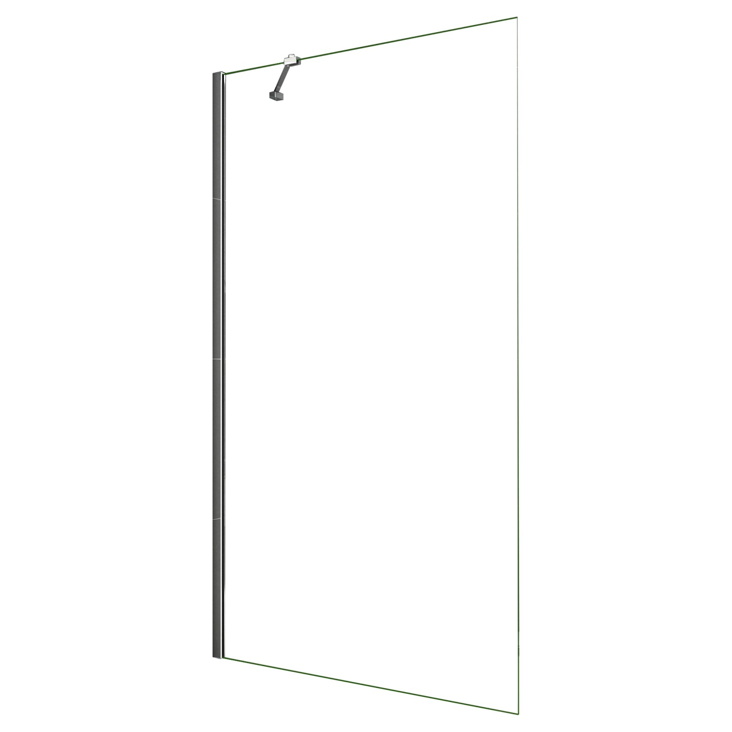 AICA Walk in Duschkabine B.30 x H.200cm Duschwand mit Diagonal Stabilisator 8mm NANO ESG Glas Duschabtrennung Duschtrennwand F070 AICA Walk in Duschkabine B.30 x H.200cm Duschwand mit Diagonal Stabilisator 8mm NANO ESG Glas Duschabtrennung Duschtrennwand F070 von Aica