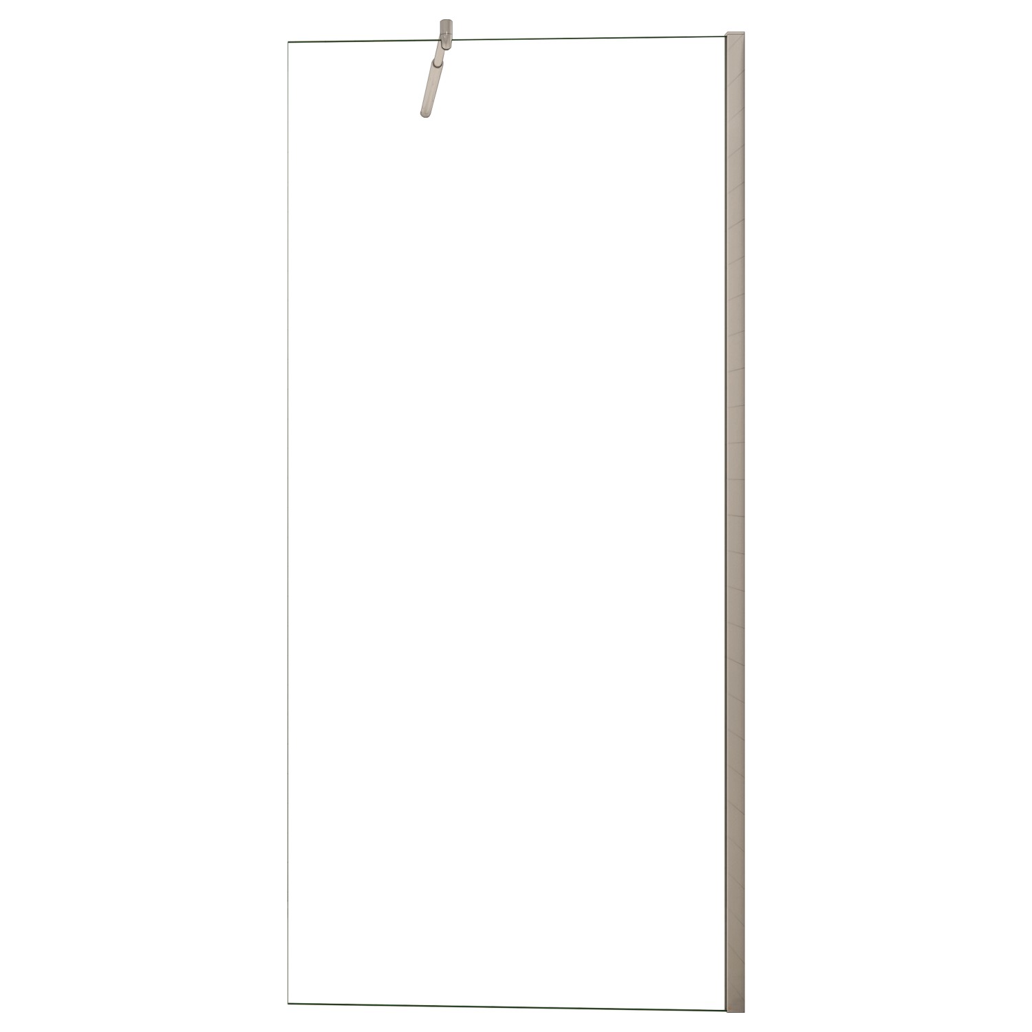 AICA Walk in Duschkabine B.40 x H.200cm Duschwand mit Flexiblen Stabilisatoren 8mm NANO ESG Glas Duschabtrennung Duschtrennwand F123 AICA Walk in Duschkabine B.40 x H.200cm Duschwand mit Flexiblen Stabilisatoren 8mm NANO ESG Glas Duschabtrennung Duschtrennwand F123 von Aica